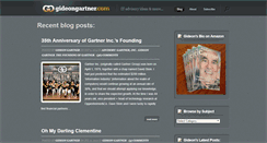 Desktop Screenshot of gideongartner.com